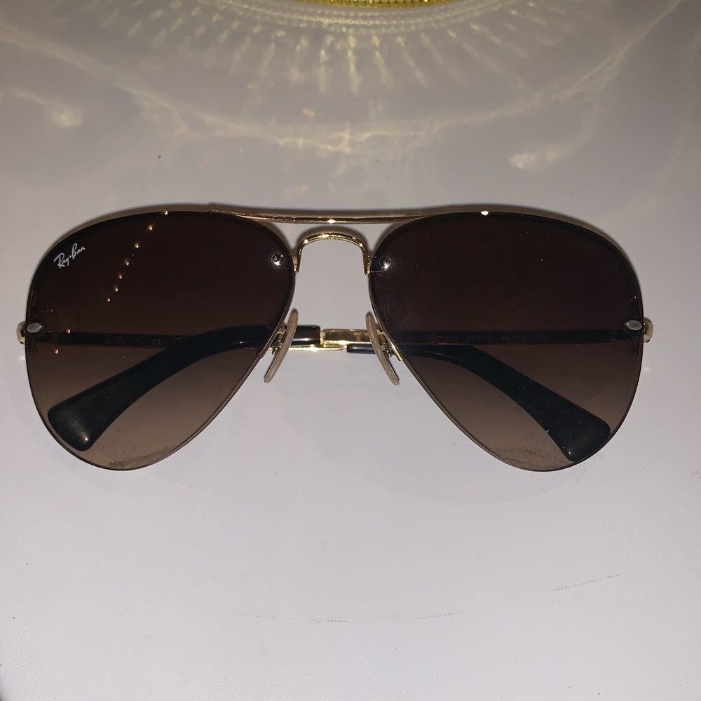 Ray-Ban Aviator Rimless Sunglasses